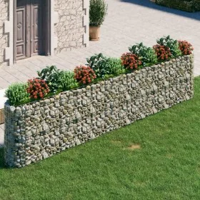 Gabionenbett aus verzinktem Eisen, 470 x 50 x 100 cm von vidaXL, Töpfe und Pflanzgefäße - Ref: Foro24-152037, Preis: 153,26 €...