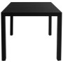 5-teiliges Garten-Esszimmerset schwarz von vidaXL, Gartensets - Ref: Foro24-3060059, Preis: 388,48 €, Rabatt: %
