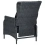 Garden dining set 9 pieces with dark gray synthetic rattan cushions by vidaXL, Garden sets - Ref: Foro24-3060186, Price: 1,00...