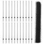 Reja con postes Gris 1.2 x 50 m Acero