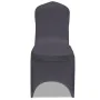 Elastischer Stuhlbezug 6 Einheiten anthrazitgrau von vidaXL, Abdeckungen - Ref: Foro24-131412, Preis: 20,72 €, Rabatt: %