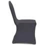 Elastischer Stuhlbezug 6 Einheiten anthrazitgrau von vidaXL, Abdeckungen - Ref: Foro24-131412, Preis: 20,72 €, Rabatt: %