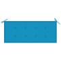 2-Sitzer-Gartenbank aus grauem Eukalyptusholz und 120 cm Kissen von vidaXL, Gartenbänke - Ref: Foro24-3061027, Preis: 183,79 ...