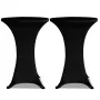 2 Fitted Black Tablecloths for Standing Table - 60cm Diameter by vidaXL, Covers - Ref: Foro24-241204, Price: 24,50 €, Discoun...