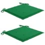 Gartenstühle und Tisch mit Kissen aus massivem Akazienholz von vidaXL, Gartensets - Ref: Foro24-3061280, Preis: 142,59 €, Rab...