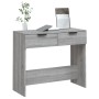 Mesa consola madera contrachapada gris Sonoma 90x36x75 cm de vidaXL, Mesas auxiliares - Ref: Foro24-817073, Precio: 53,93 €, ...