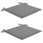 Stühle und Gartentisch mit Kissen aus massivem Akazienholz von vidaXL, Gartensets - Ref: Foro24-3061276, Preis: 152,96 €, Rab...