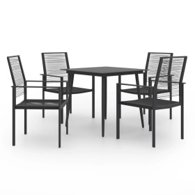 Juego de comedor de jardín 5 piezas de vidaXL, Conjuntos de jardín - Ref: Foro24-3060256, Precio: 286,96 €, Descuento: %