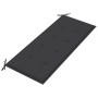 2-Sitzer Gartenbank Eukalyptusholz grau und Kissen 120 cm von vidaXL, Gartenbänke - Ref: Foro24-3061023, Preis: 187,36 €, Rab...