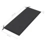 2-Sitzer Gartenbank Eukalyptusholz grau und Kissen 120 cm von vidaXL, Gartenbänke - Ref: Foro24-3061023, Preis: 187,67 €, Rab...