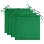 Sillas de comedor jardín con cojines 3 uds madera maciza acacia de vidaXL, Sillas de jardín - Ref: Foro24-3060796, Precio: 24...