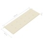 3-Sitzer-Gartenbank aus grauem Eukalyptusholz und 150 cm Kissen von vidaXL, Gartenbänke - Ref: Foro24-3061052, Preis: 219,95 ...