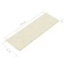 Banco de jardín 3 plazas madera eucalipto gris y cojín 150 cm de vidaXL, Bancos de jardín - Ref: Foro24-3061052, Precio: 215,...