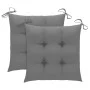 Garden chairs and table with solid acacia wood cushions by vidaXL, Garden sets - Ref: Foro24-3061291, Price: 147,06 €, Discou...