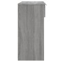Sonoma gray plywood console table 90x36x75 cm by vidaXL, Side tables - Ref: Foro24-817073, Price: 53,99 €, Discount: %