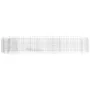 Galvanized iron gabion bed 600x100x100 cm by vidaXL, Pots and planters - Ref: Foro24-152049, Price: 200,78 €, Discount: %