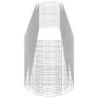 Galvanized iron gabion bed 600x100x100 cm by vidaXL, Pots and planters - Ref: Foro24-152049, Price: 200,78 €, Discount: %
