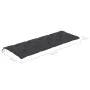 Banco de jardín 3 plazas madera eucalipto gris y cojín 150 cm de vidaXL, Bancos de jardín - Ref: Foro24-3061065, Precio: 222,...