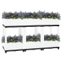 Blumenbeet aus Polypropylen 120x40x71 cm von vidaXL, Töpfe und Pflanzgefäße - Ref: Foro24-153314, Preis: 90,80 €, Rabatt: %
