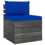 2-teilige Palette Gartenmöbel Kissen Zirbenholz von vidaXL, Gartensets - Ref: Foro24-3061669, Preis: 133,71 €, Rabatt: %