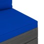 2-teilige Palette Gartenmöbel Kissen Zirbenholz von vidaXL, Gartensets - Ref: Foro24-3061669, Preis: 133,71 €, Rabatt: %