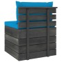 Pallet garden furniture 2 pieces with pine wood cushions by vidaXL, Garden sets - Ref: Foro24-3061663, Price: 147,00 €, Disco...