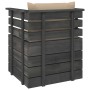 Gartensessel mit Kissen aus Kiefernholz von vidaXL, Modulare Sofas für den Außenbereich - Ref: Foro24-3061722, Preis: 96,17 €...