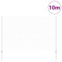 Reja con postes Plateado 1.5 x 10 m Acero