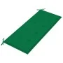3-Sitzer-Gartenbank aus grauem Eukalyptusholz und 150 cm Kissen von vidaXL, Gartenbänke - Ref: Foro24-3061055, Preis: 216,54 ...