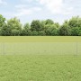 Reja con postes Plateado 0.4 x 25 m Acero