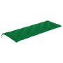3-Sitzer-Gartenbank aus grauem Eukalyptusholz und 150 cm Kissen von vidaXL, Gartenbänke - Ref: Foro24-3061070, Preis: 227,07 ...