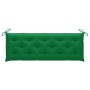 3-Sitzer-Gartenbank aus grauem Eukalyptusholz und 150 cm Kissen von vidaXL, Gartenbänke - Ref: Foro24-3061070, Preis: 227,07 ...