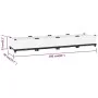 Blumenbeet aus Polypropylen 160x40x23 cm von vidaXL, Töpfe und Pflanzgefäße - Ref: Foro24-153307, Preis: 56,82 €, Rabatt: %