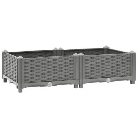 Blumenbeet aus Polypropylen 80x40x23 cm von vidaXL, Töpfe und Pflanzgefäße - Ref: Foro24-153290, Preis: 41,61 €, Rabatt: %