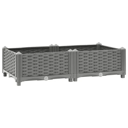 Arriate polipropileno 80x40x23 cm de vidaXL, Maceteros y jardineras - Ref: Foro24-153290, Precio: 41,89 €, Descuento: %