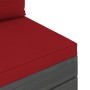 Muebles de jardín de palets 2 piezas cojines madera maciza pino de vidaXL, Conjuntos de jardín - Ref: Foro24-3061668, Precio:...