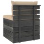 Gartenmöbel Paletten 2 Stück Kissen massives Zirbenholz von vidaXL, Gartensets - Ref: Foro24-3061662, Preis: 133,71 €, Rabatt: %