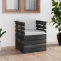 Gartensessel mit Kissen aus Kiefernholz von vidaXL, Modulare Sofas für den Außenbereich - Ref: Foro24-3061721, Preis: 105,88 ...