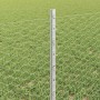 Reja con postes Plateado 0.6 x 50 m Acero