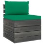 Pallet garden furniture 2 pieces with solid pine wood cushions by vidaXL, Garden sets - Ref: Foro24-3061664, Price: 131,71 €,...