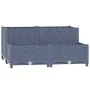 Polypropylene flower bed 80x80x38 cm by vidaXL, Pots and planters - Ref: Foro24-310409, Price: 66,59 €, Discount: %