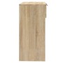 Mesa consola de madera contrachapada roble Sonoma 90x36x75 cm by vidaXL, Side tables - Ref: Foro24-811334, Price: 51,57 €, Di...
