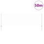 Reja con postes Plateado 0.8 x 50 m Acero