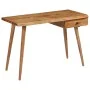 Schreibtisch aus massivem Akazienholz, 110 x 50 x 76 cm von vidaXL, Schreibtische - Ref: Foro24-245666, Preis: 228,67 €, Raba...