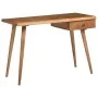 Schreibtisch aus massivem Akazienholz, 110 x 50 x 76 cm von vidaXL, Schreibtische - Ref: Foro24-245666, Preis: 228,67 €, Raba...