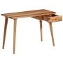 Escritorio de madera maciza de acacia 110x50x76 cm de vidaXL, Escritorios - Ref: Foro24-245666, Precio: 238,95 €, Descuento: %