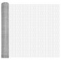 Reja con postes Plateado 1.2 x 50 m Acero