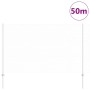 Reja con postes Plateado 1.5 x 50 m Acero