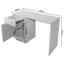 Schreibtisch mit Schublade und weißem Schrank 100x40x73 cm von vidaXL, Schreibtische - Ref: Foro24-243058, Preis: 85,84 €, Ra...