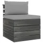Gartenmöbel Paletten 2 Stück Kissen massives Zirbenholz von vidaXL, Gartensets - Ref: Foro24-3061660, Preis: 133,92 €, Rabatt: %